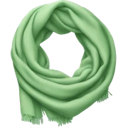Light green scarf sticker