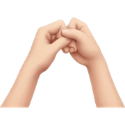 pinky promise sticker