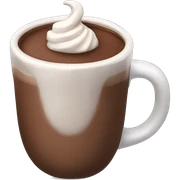 hot chocolate  sticker