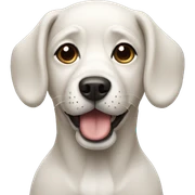 Dog sticker