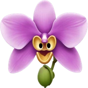 Orchid sticker