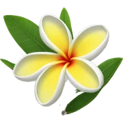 plumeria sticker