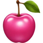 cherry pink sticker