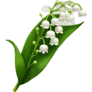  lily of the valley sticker