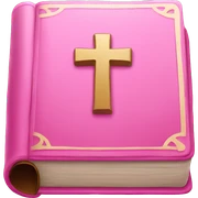 Pink bible  sticker