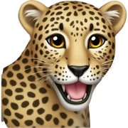 Leopard  sticker