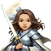 Moonlit Samurai sticker
