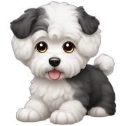 Perrito Bichon maltés sticker