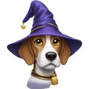 Wizard beagle  sticker