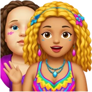 Vibrant Festival Singer sticker