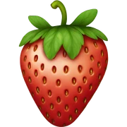 strawberry  sticker