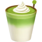 Matcha latte  sticker