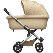 beige stroller sticker