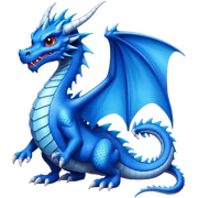 Blue dragon  sticker