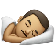 Sleepy sticker