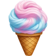 cotton candy sticker