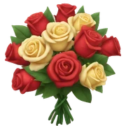 Bouquet of roses sticker
