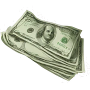 dinero sticker