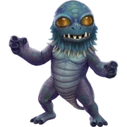 A Spectrobes-creature  sticker