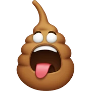 poop emoji sticker