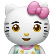 Hello kitty  sticker