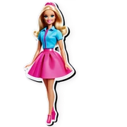 Barbie  sticker