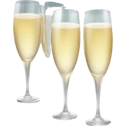 Champagne in the glasses  sticker