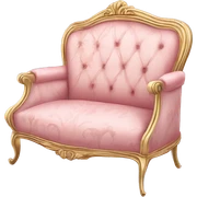 Marie Antoinette style furniture sticker