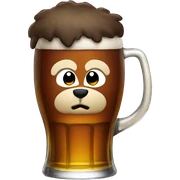 bear beer sticker