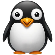penguin shock sticker