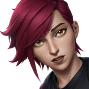 vi from league of legends sticker