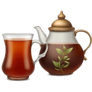 turkish tea sticker