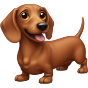 Sausage dog  sticker