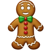 Christmas Gingerbread sticker