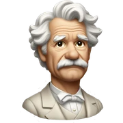 Mark Twain sticker