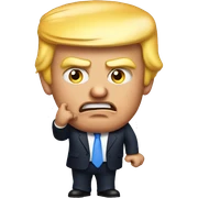 Trump mad sticker