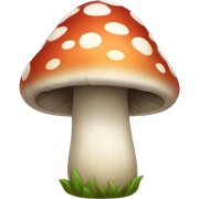 High mushroom sticker
