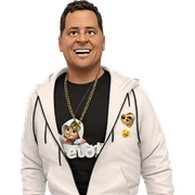 smiling boy in white jacket sticker