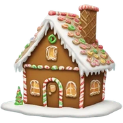 gingerbread house sticker