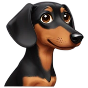 dog dachshund sticker