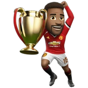 manchester united won champion league sticker