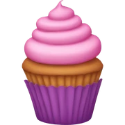 Cupcake sticker