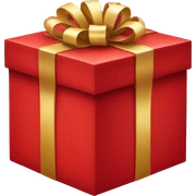 RED GIFTBOX sticker