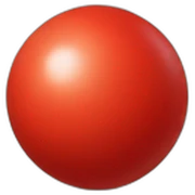 red ball sticker