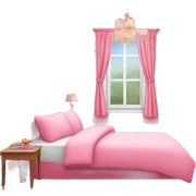 Pink room decor sticker