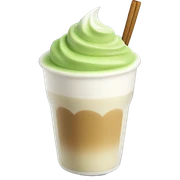 Matcha latte sticker