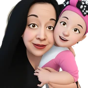 smiling girls with black hair sticker