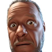 realistic old man meme sticker