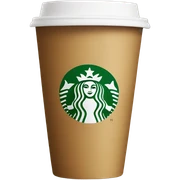 Starbucks cup sticker