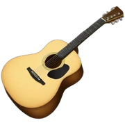 acoustic guitar sticker